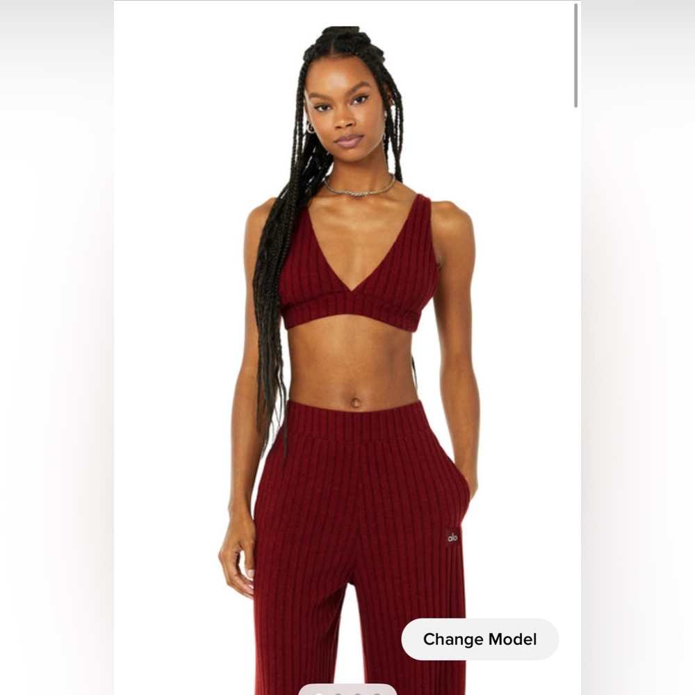 ALO Ribbed Bralette